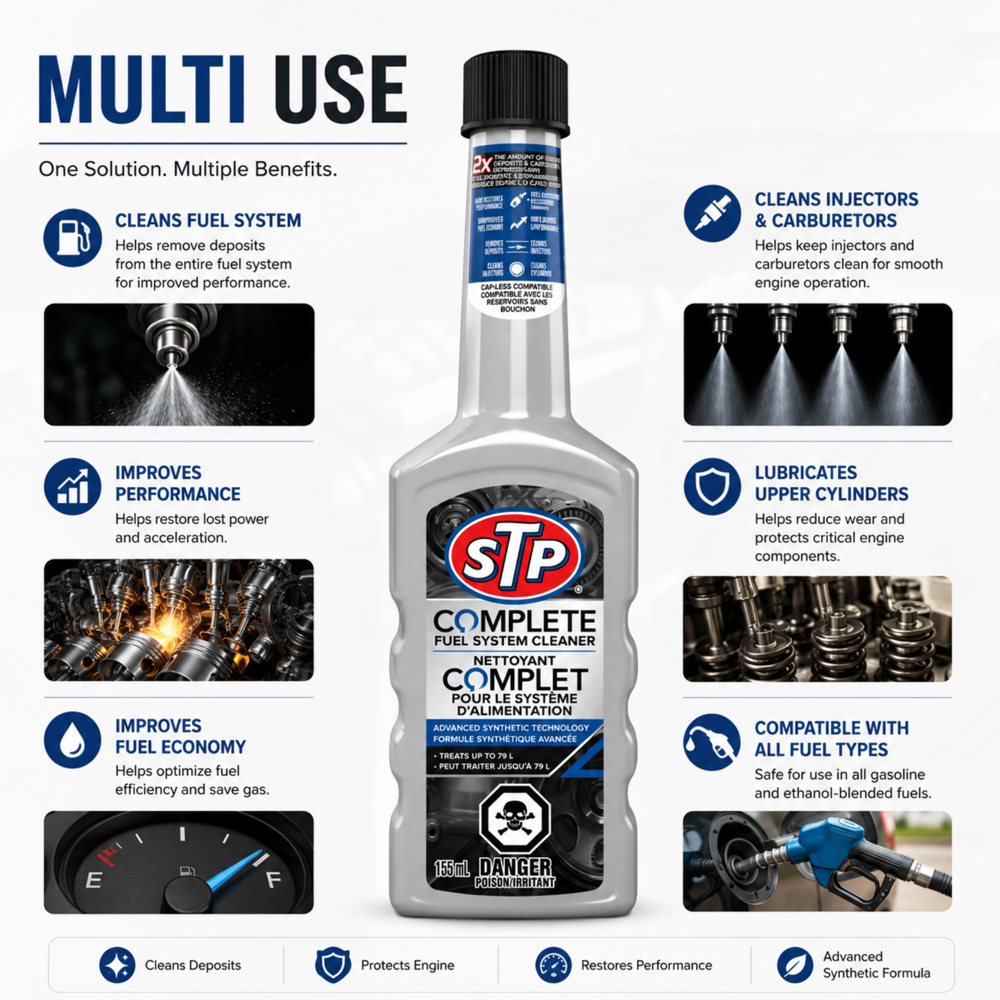 Stp Complete Fuel System Cleaner 155 mL