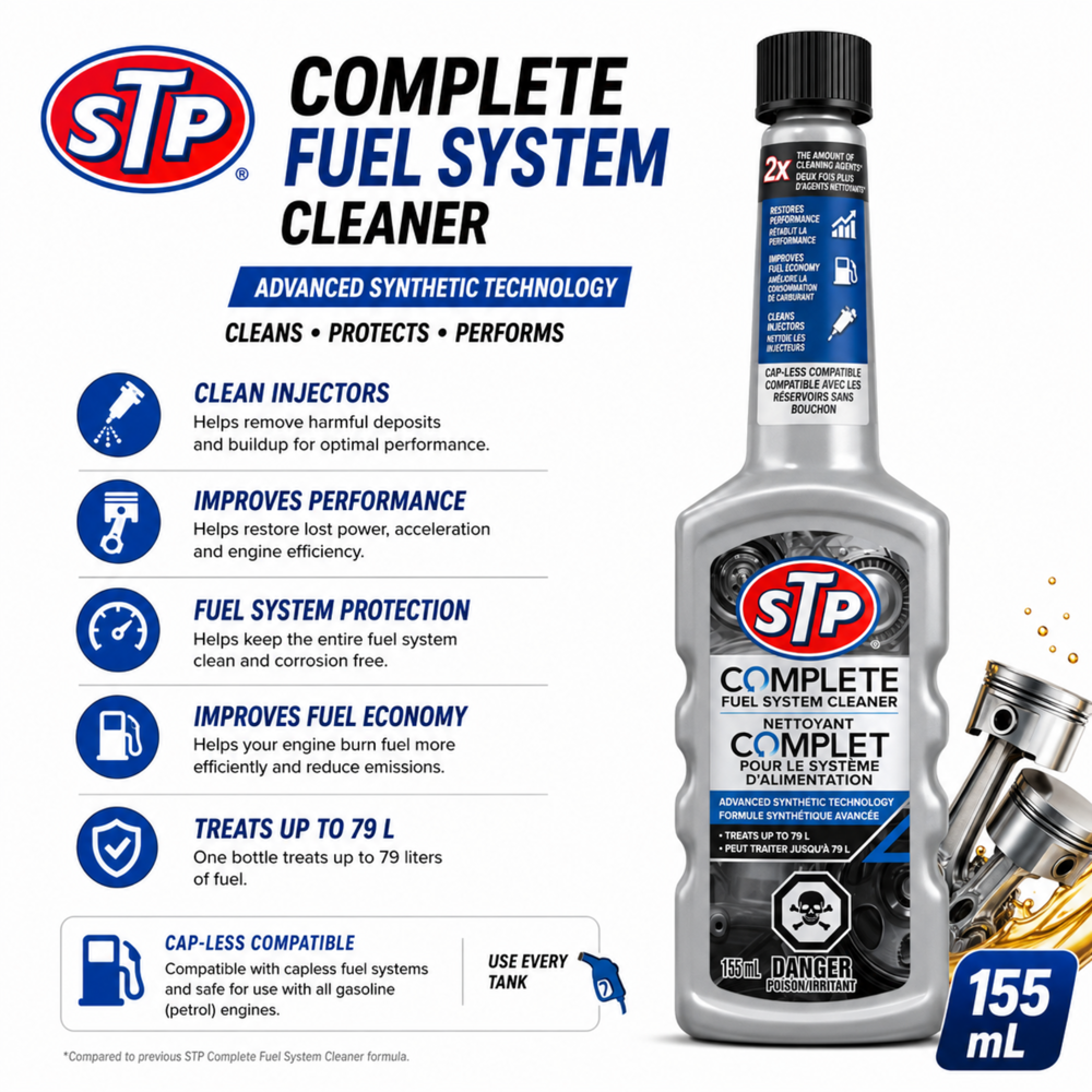 Stp Complete Fuel System Cleaner 155 mL