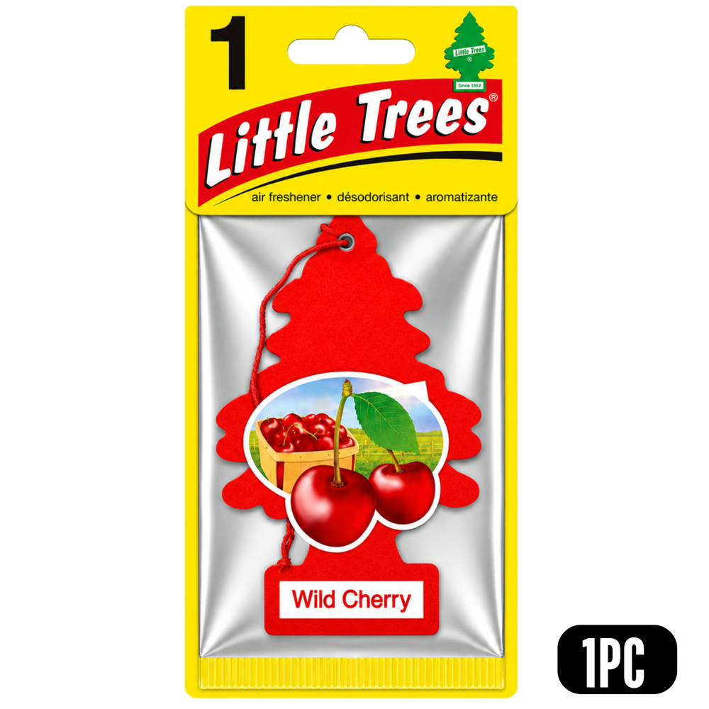 Little Trees Car Freshener Wild Cherry 1pc ($21.36 for 24pcs