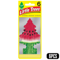 Little Trees Car Freshener Watermelon 6pcs