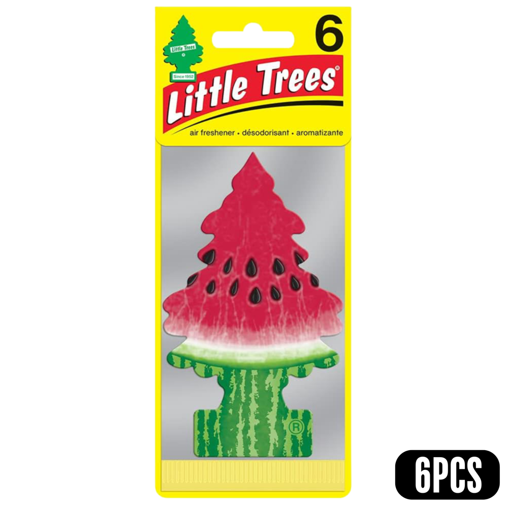 Little Trees Car Freshener Watermelon 6pcs