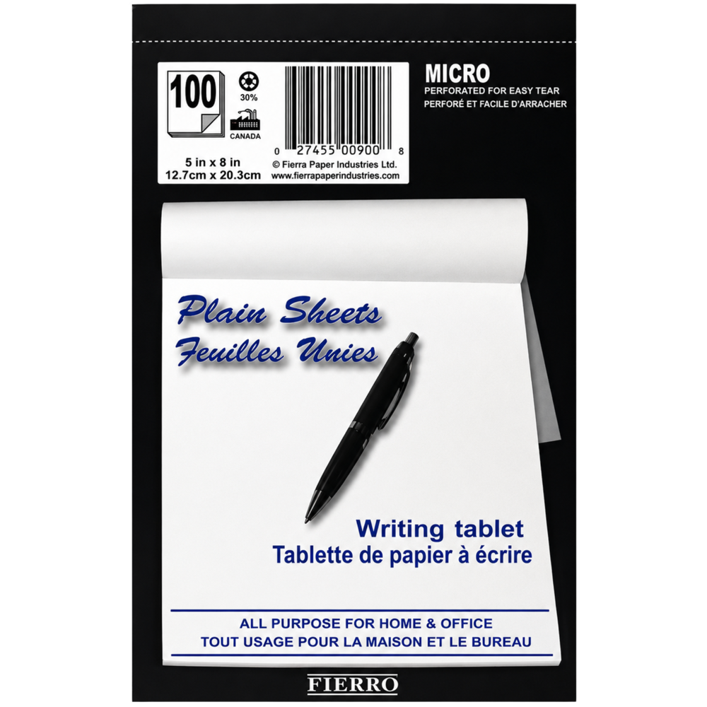 Memo Note Pads 5"x8"/100
