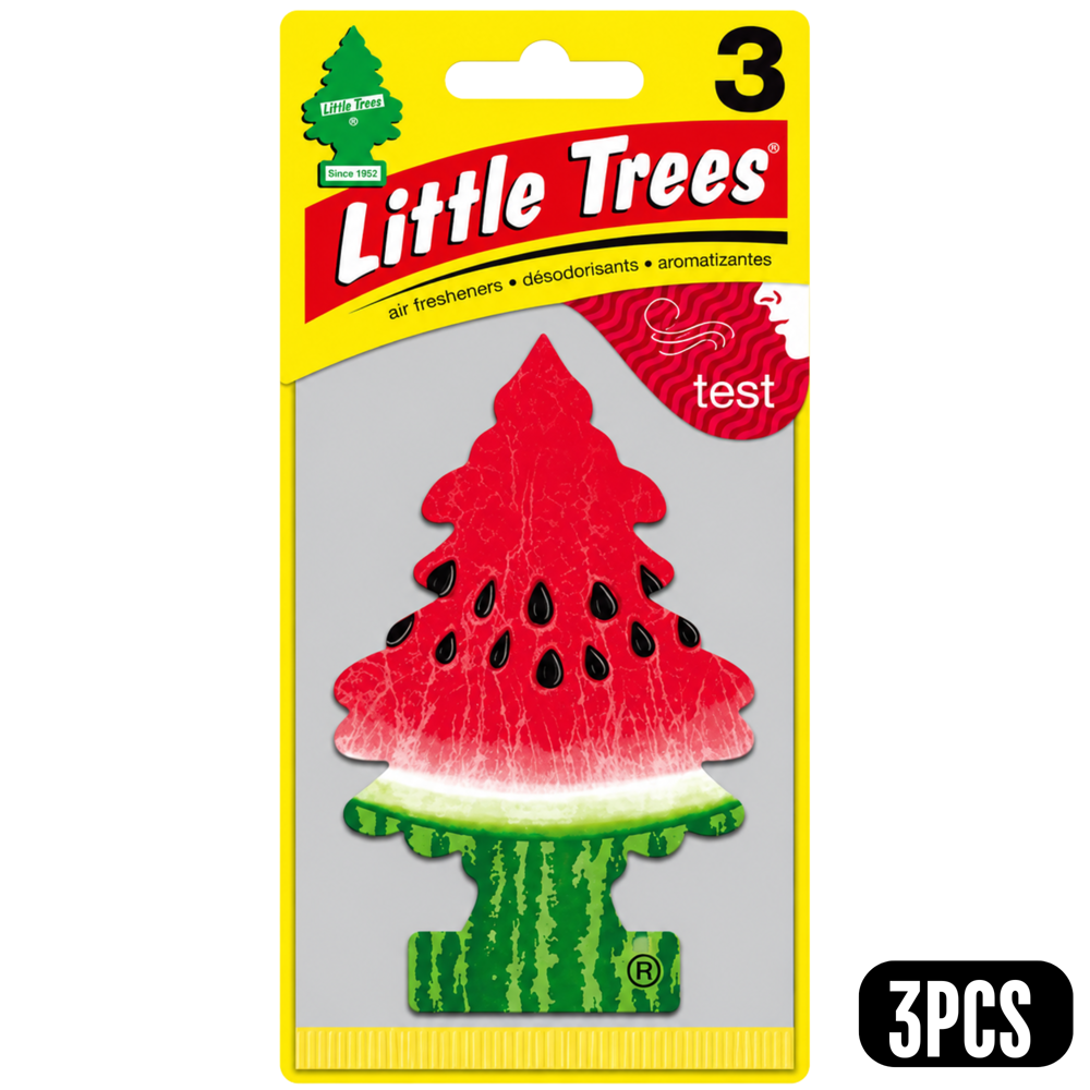 Little Trees Car Freshener Watermelon 3pcs