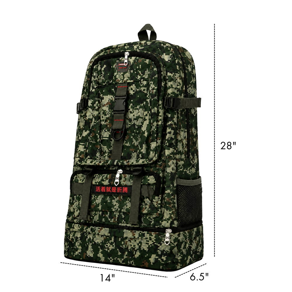 Military Hiking Backpack 24"x14" sa-9837a Ass.colors