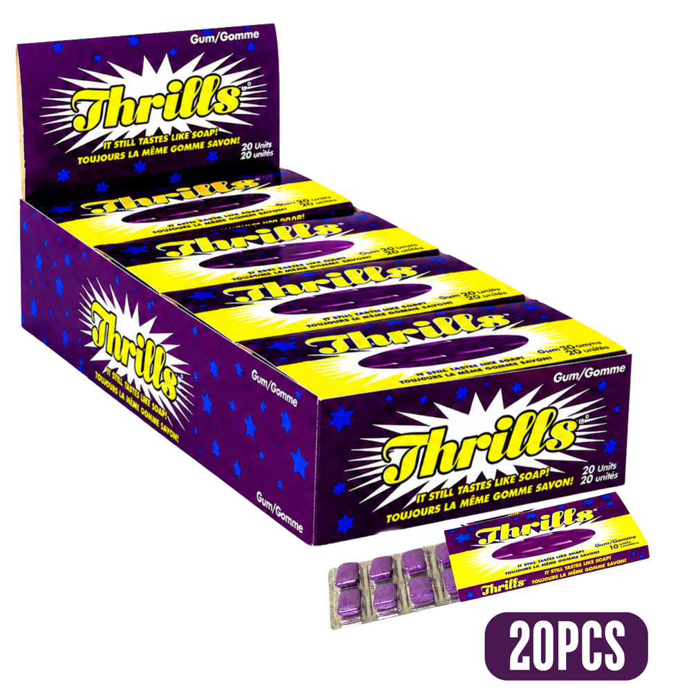Thrills Gum 20pcs ($1.29 per Unit) [exp:02/2028]