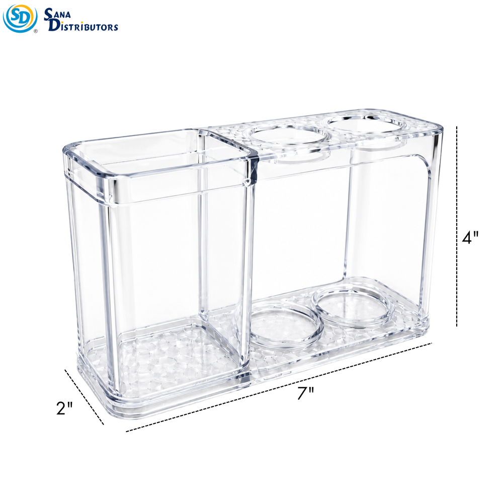 Sd Toothbrush Bathroom Organizer