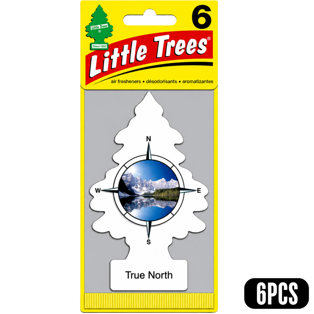 Little Trees Car Freshener True North 6pcs
