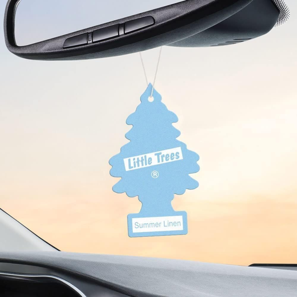 Little Trees Car Freshener Summer Linen 6pcs