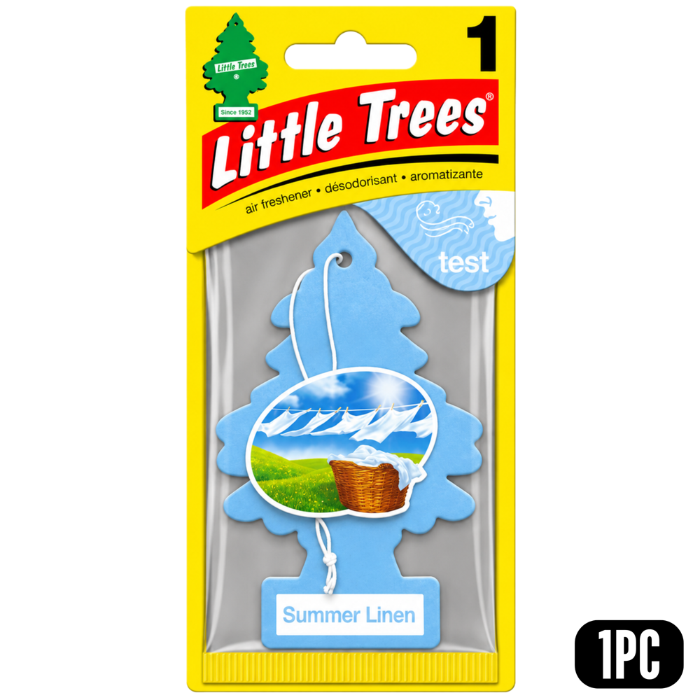 Little Trees Car Freshener Summer Linen 1pc ($21.36 for 24pcs)