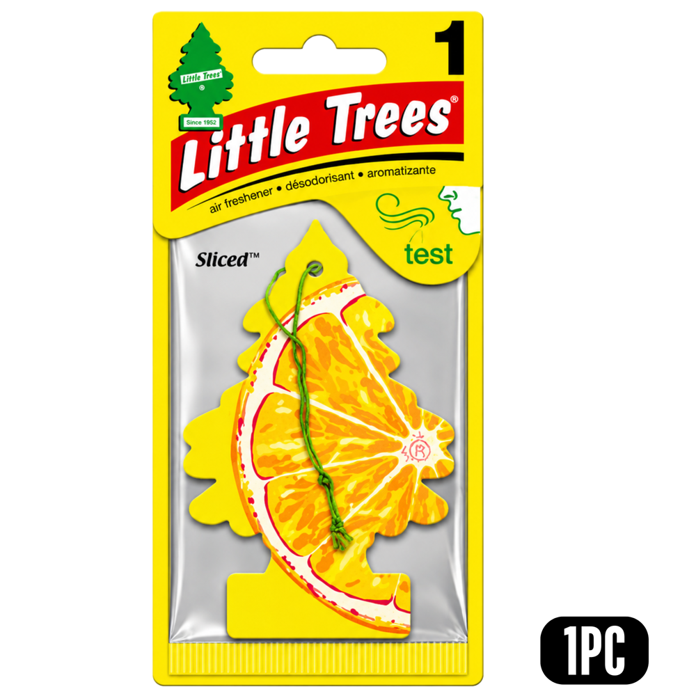 Little Trees Car Freshener Sliced 1pc ($21.36 for 24pcs)