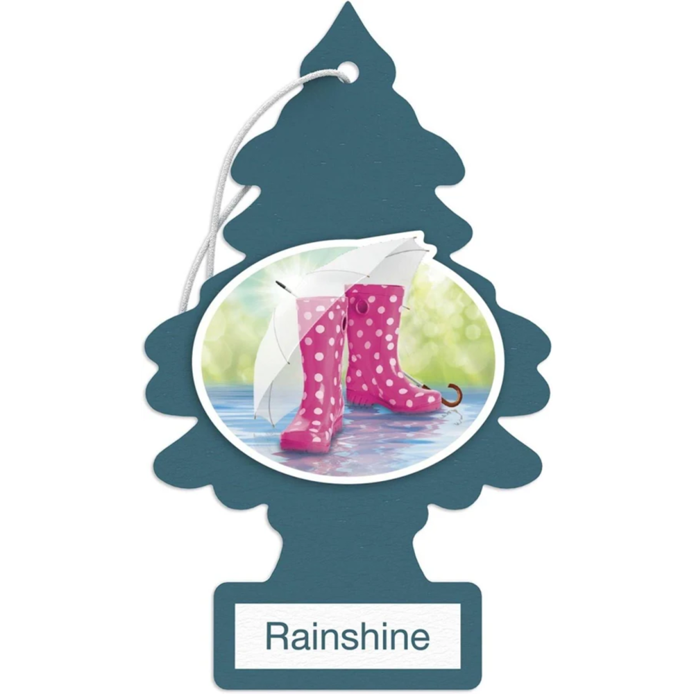 Little Trees Car Freshener Rainshine 6pcs