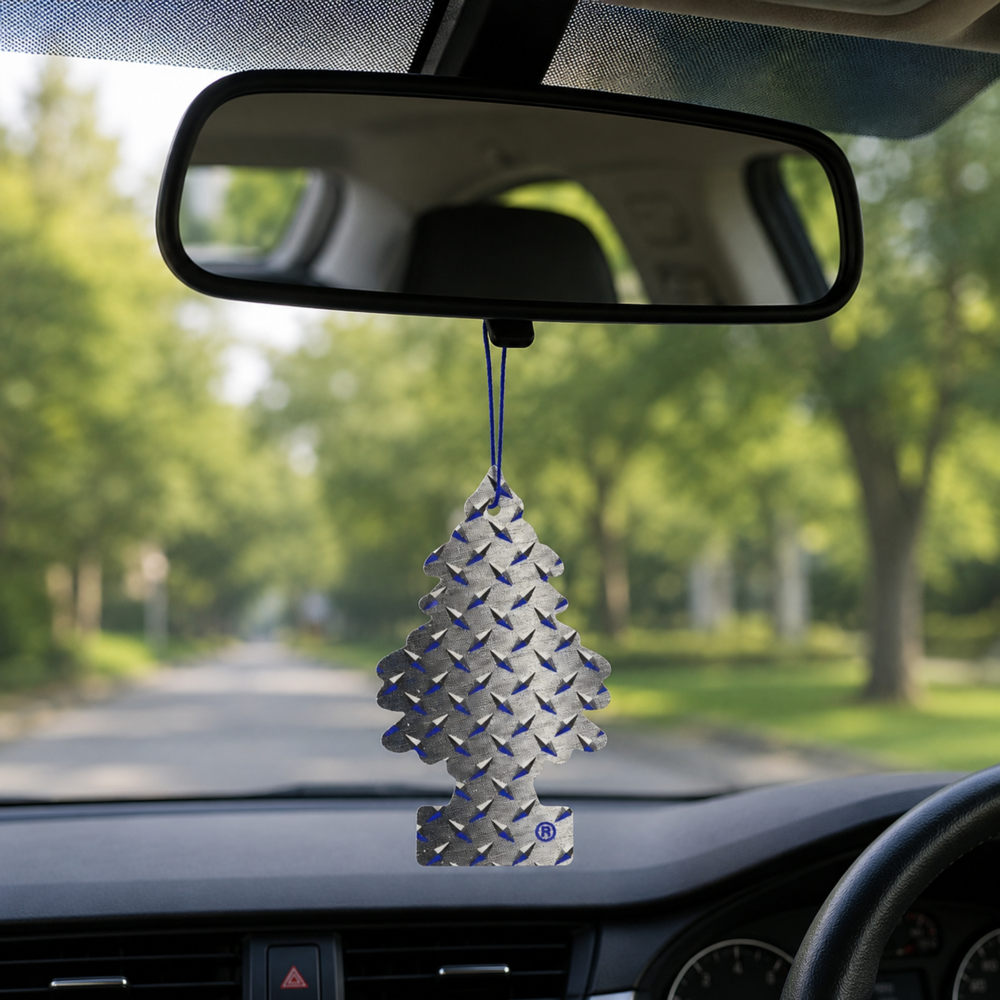 Little Trees Car Freshener Pure Steel 6pcs