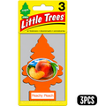 Little Trees Car Freshener Peachy Peach 3pcs