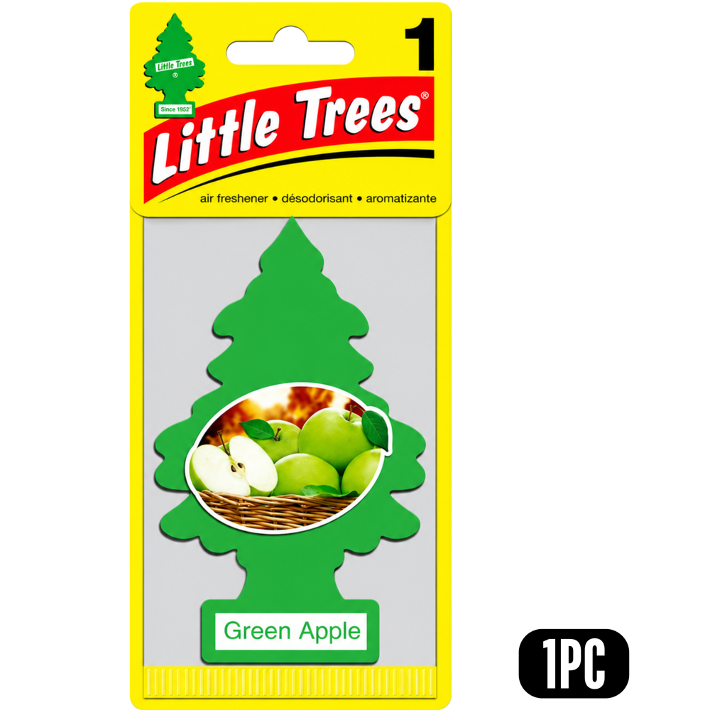 Little Trees Car Freshener Green Apple 1pc ($21.36 for 24pcs)