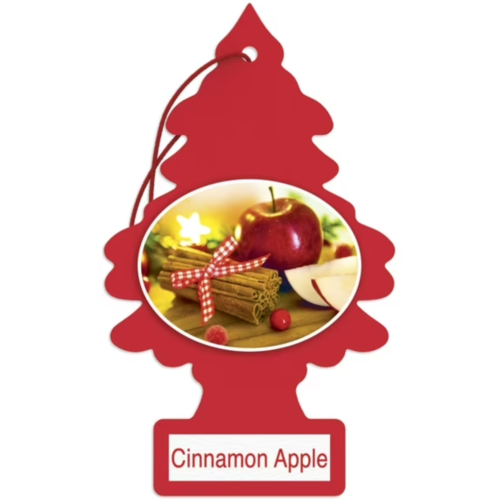 Little Trees Car Freshener Cinnamon Apple 6 Pk- hh-18292ca