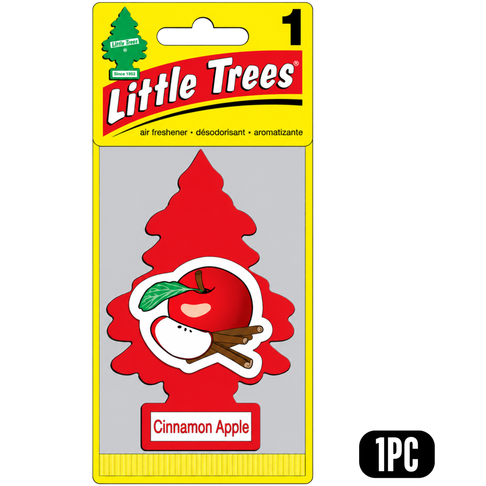 Little Trees Car Freshener Cinnamon Apple 1pc ($21.36 for 24pcs)