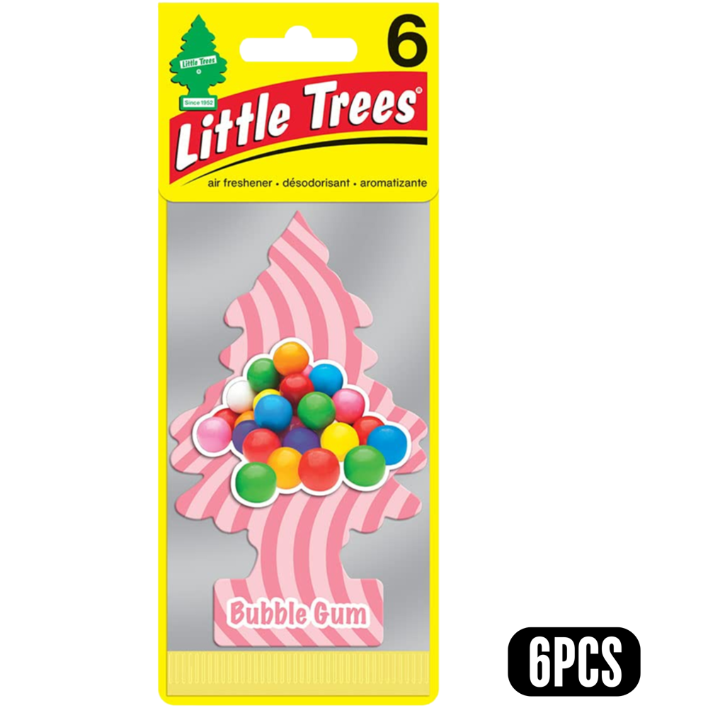 Little Trees Car Freshener Bubble Gum 6pcs