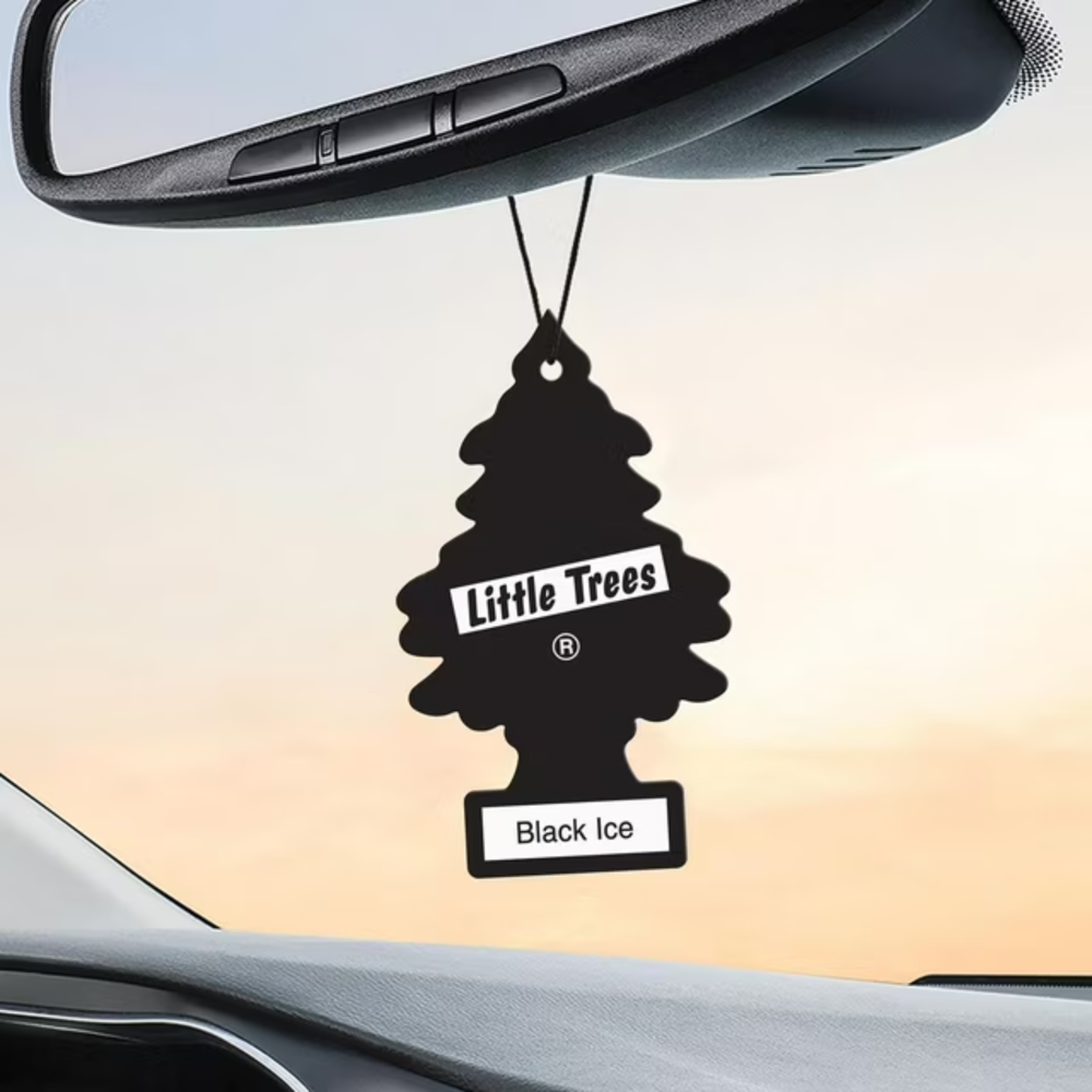 Little Trees Car Freshener Black Ice 6pk