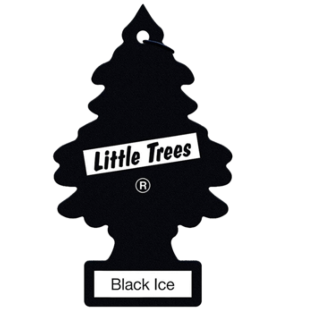 Little Trees Car Freshener Black Ice 1pc ($21.36 for 24pcs)