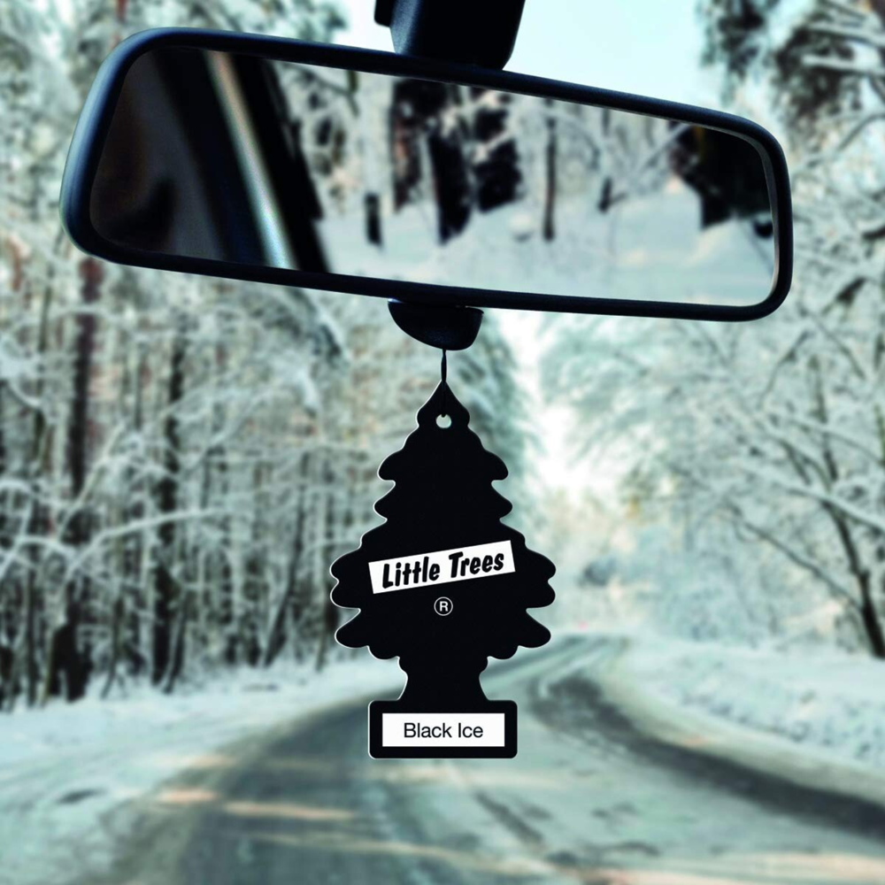 Little Trees Car Freshener Black Ice 1pc ($21.36 for 24pcs)
