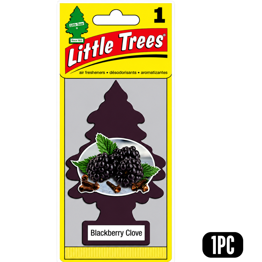Little Trees Car Freshener Blackberry Clove 1pc ($21.36 for 24pcs)