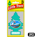 Little Trees Car Freshener Bayside Breeze 3pcs