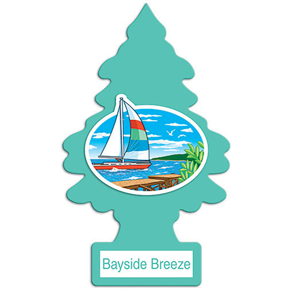 Little Trees Car Freshener Bayside Breeze 3pcs