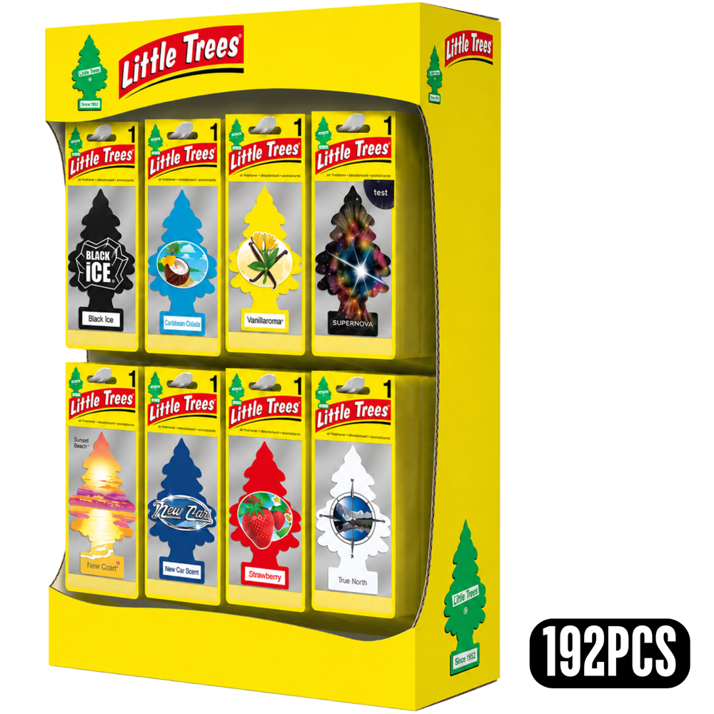 Little Trees Air Freshener Display ($170.88 for 192pc Display)