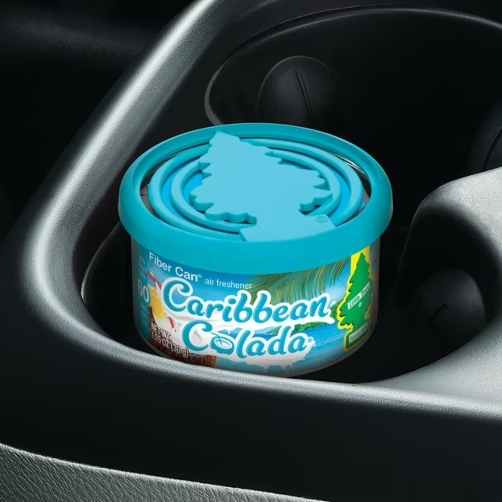 Little Trees Car Freshener Fiber Can-caribbean Colada