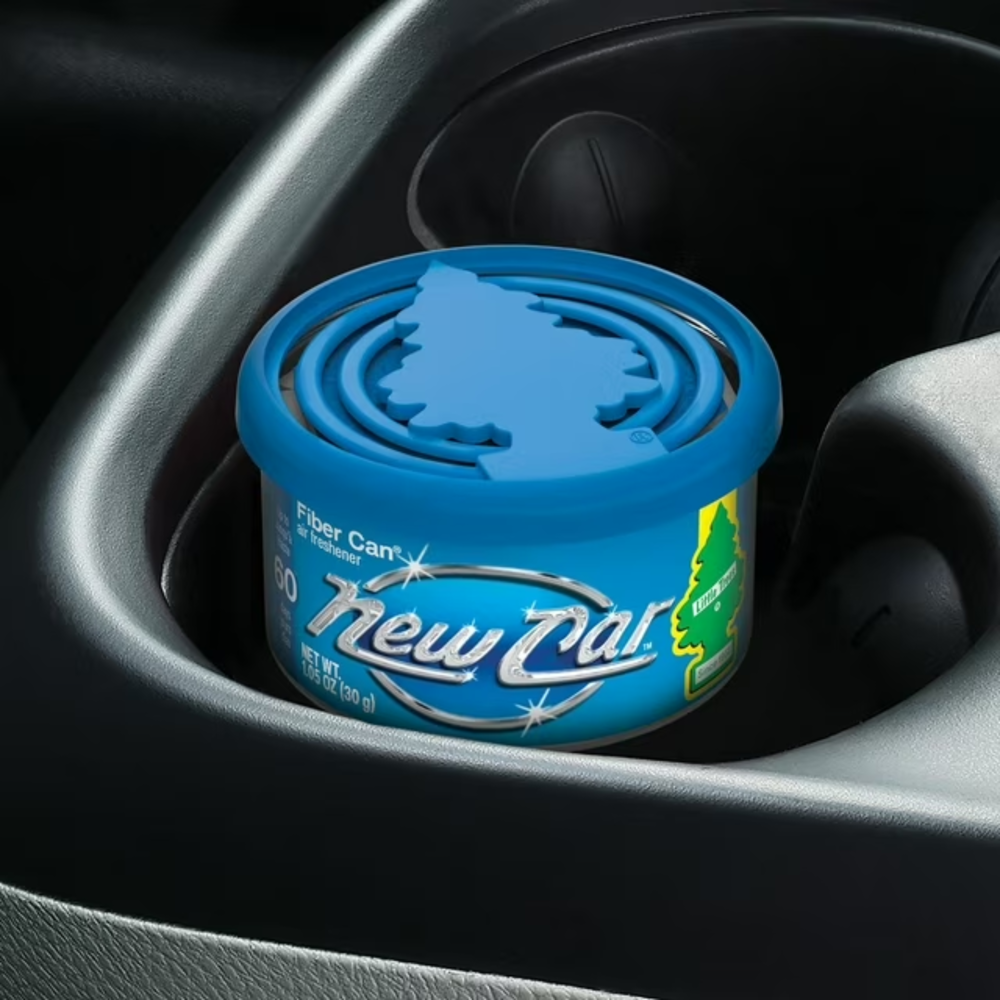 Little Trees Car Freshener Fiber Can-new Car