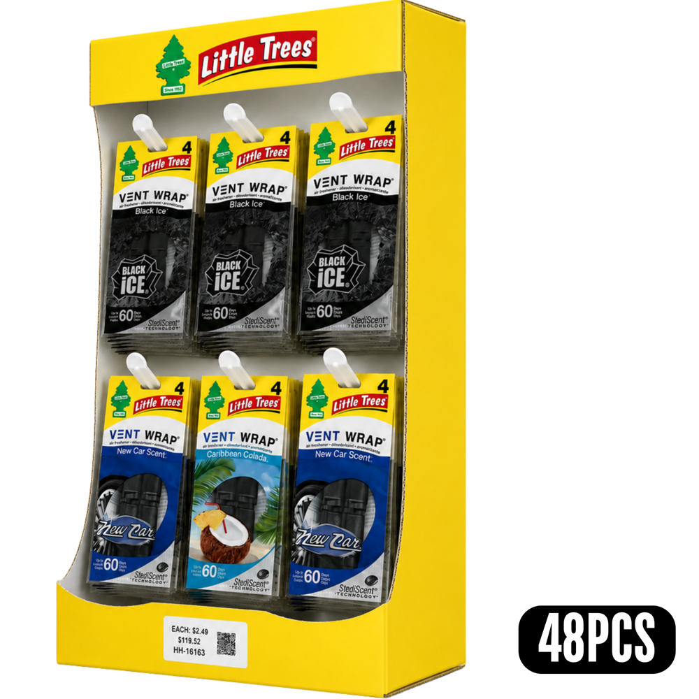 Little Trees Car Freshener Vent Wrap ($119.52 for 48pc Display)