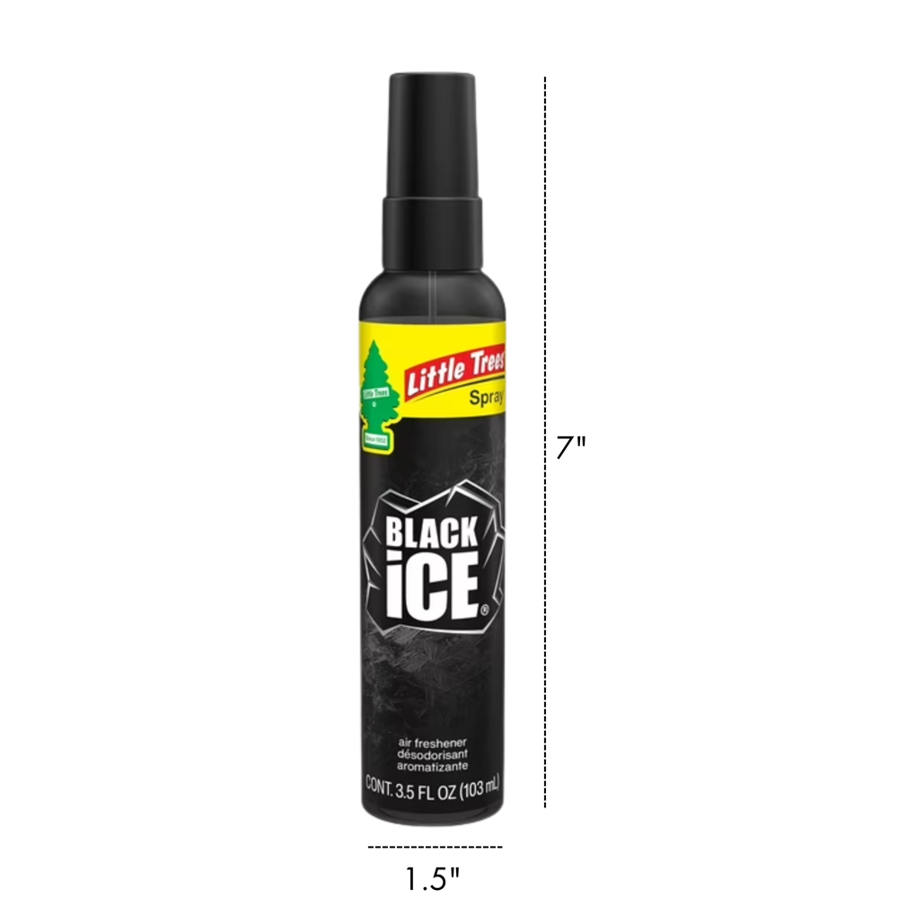 Little Trees Air Freshener Spray- Black Ice