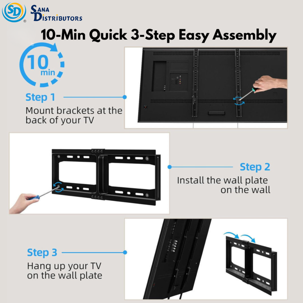 Sd Led/lcd/plasma Wall Mount 32"-60"