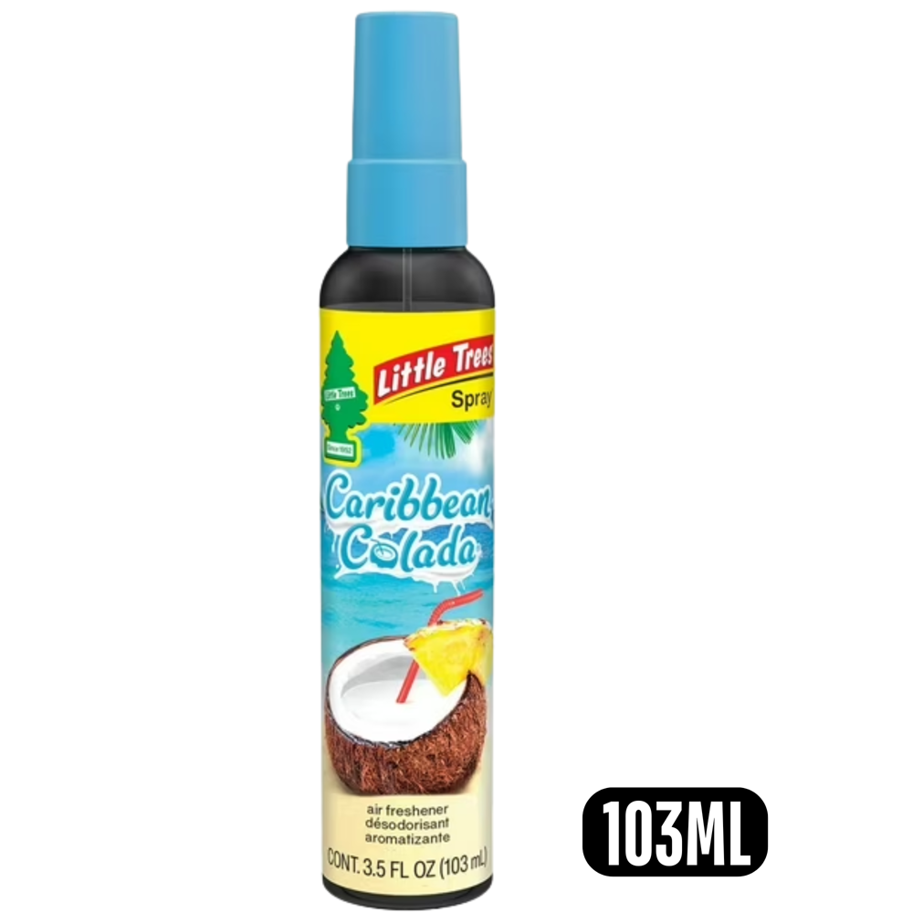 Little Trees Air Freshener Spray-caribbean Colada