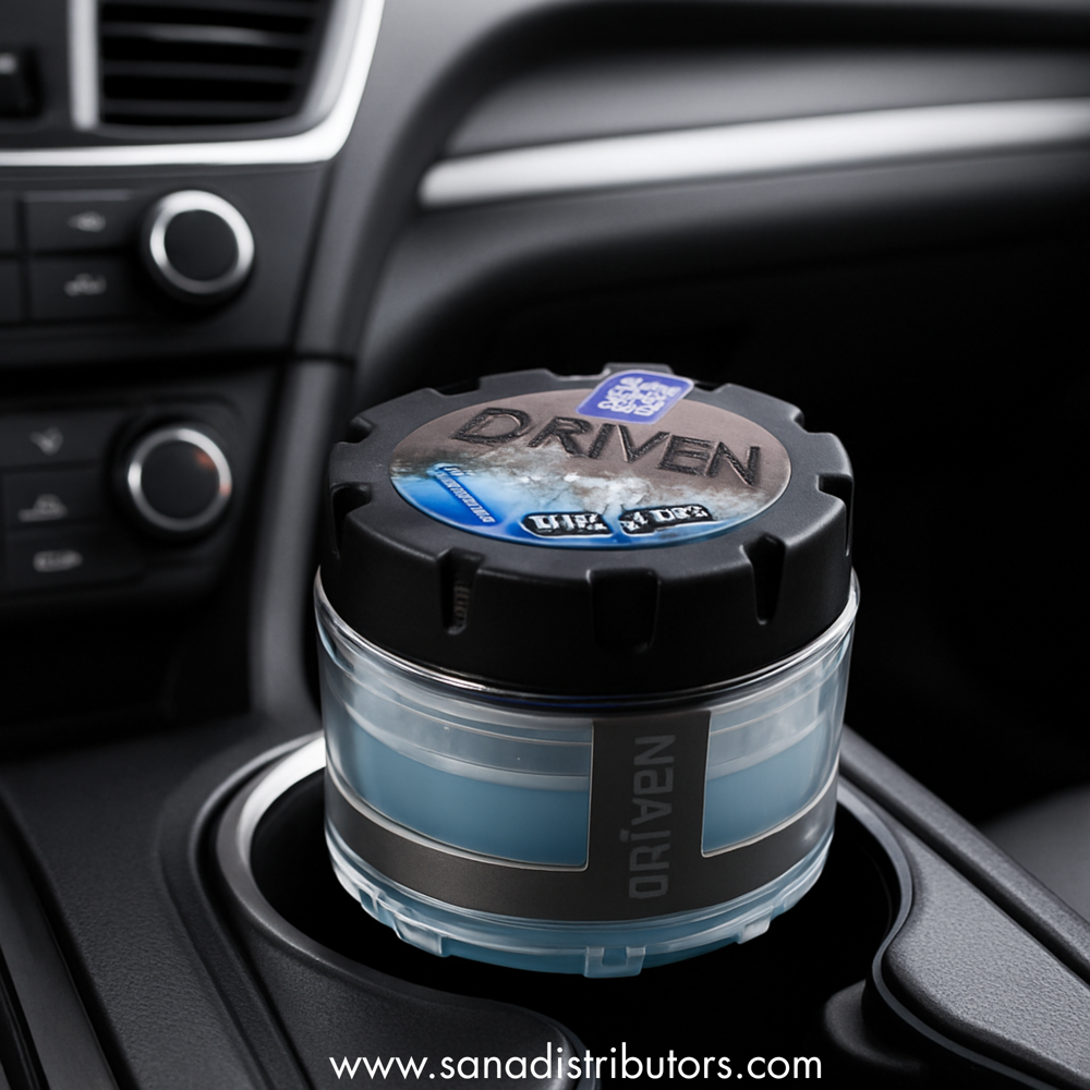Driven Car Freshener Gel – Titanium Rain 85 g