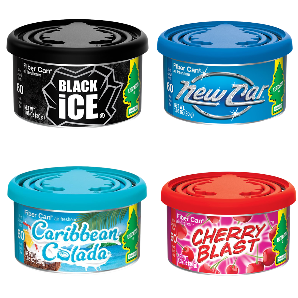 Little Trees - Fiber Cans Assorted ($29.88 for 12pcs)