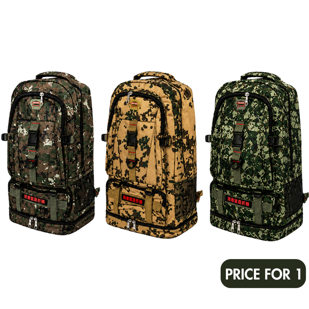 Military Hiking Backpack 24"x14" sa-9837a Ass.colors