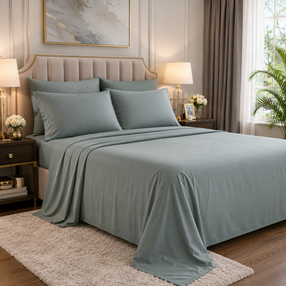 Twin Bedsheet Sets 3pcs-dark Grey