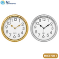 Quartz Wall Clock Ass.color