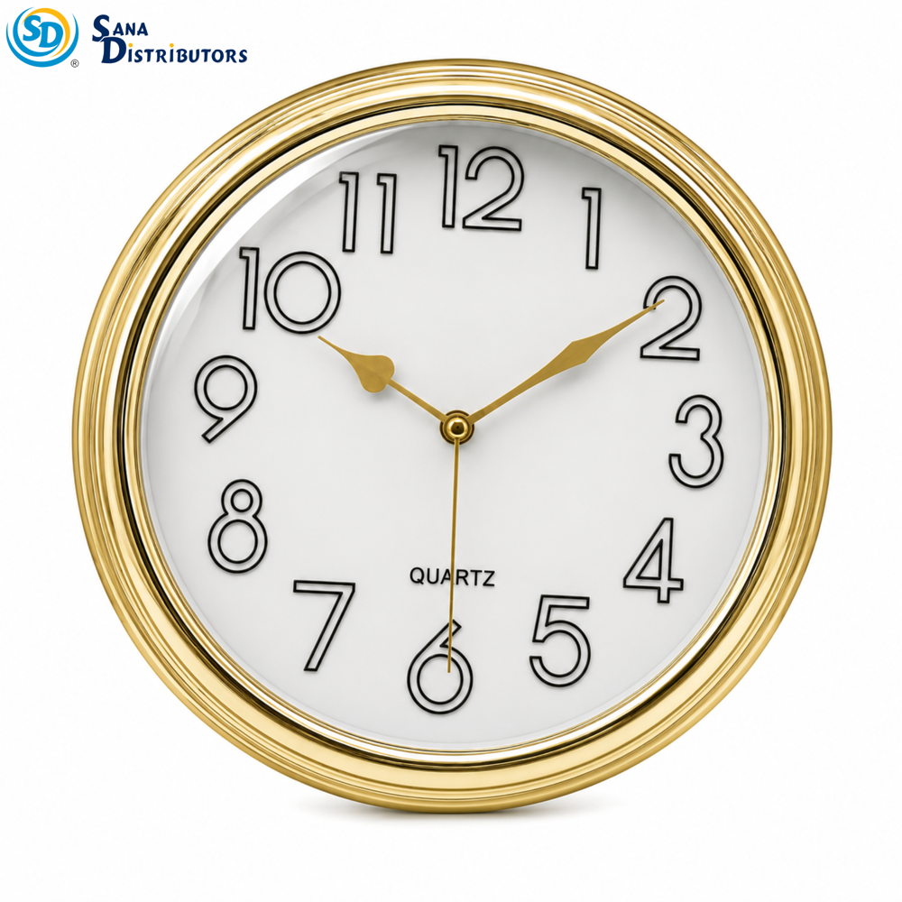 Quartz Wall Clock Ass.color