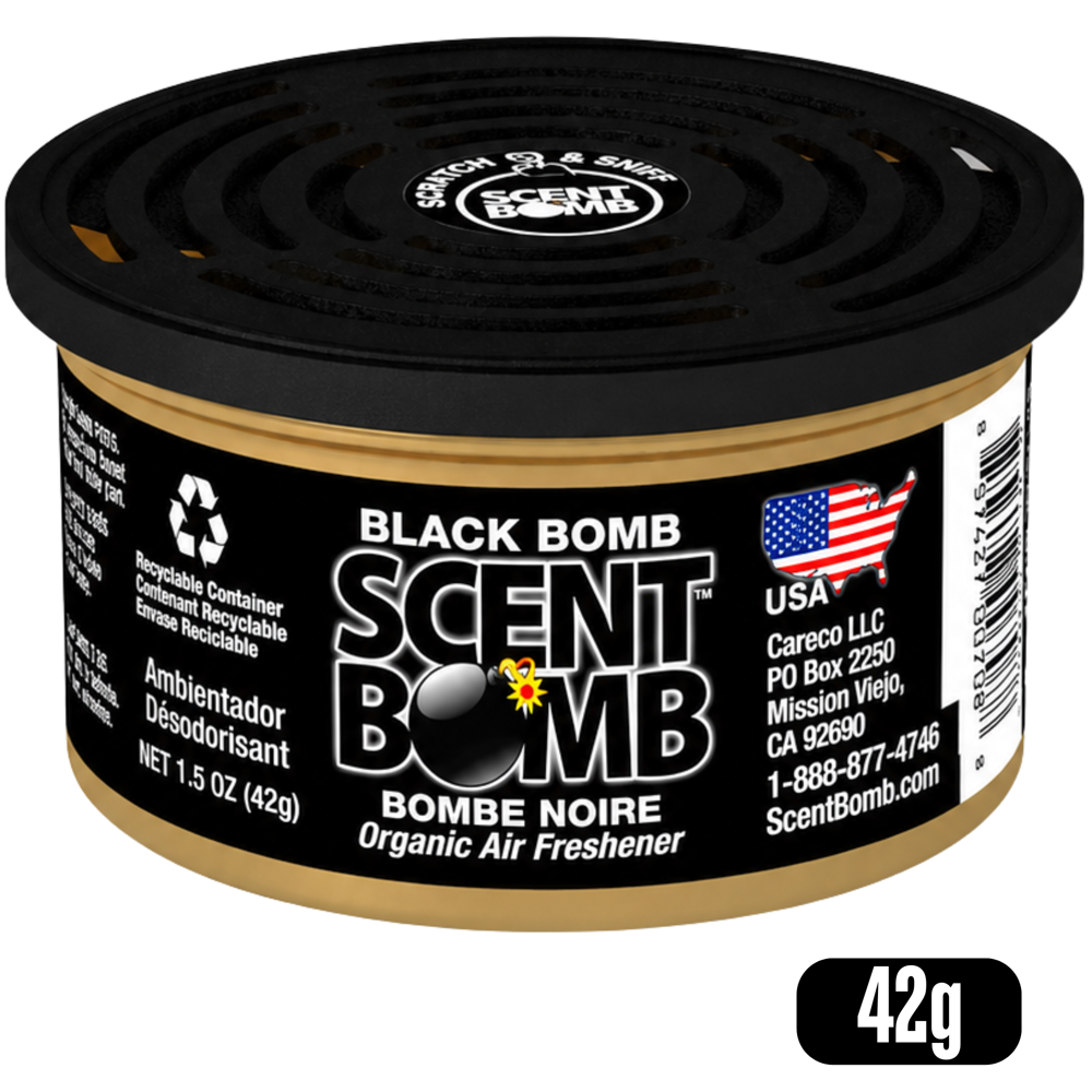 Scent Bomb Fiber Can 42 g - Black Bomb
