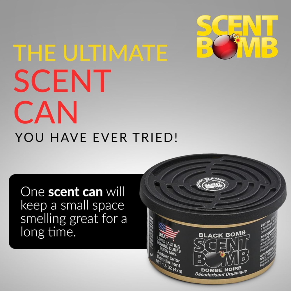 Scent Bomb Fiber Can 42 g - Black Bomb