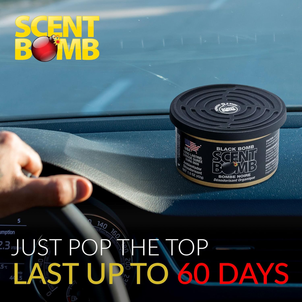 Scent Bomb Fiber Can 42 g - Black Bomb