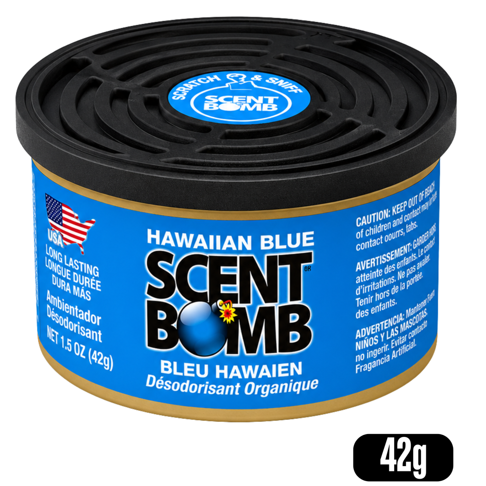 Scent Bomb Fiber Can - Hawaiian Blue - 42 g