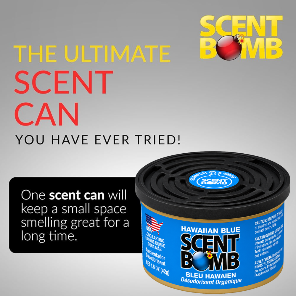 Scent Bomb Fiber Can - Hawaiian Blue - 42 g