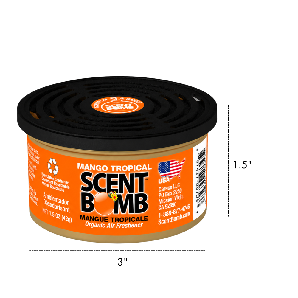 Scent Bomb Fiber Can 42 g - Mango Tropical