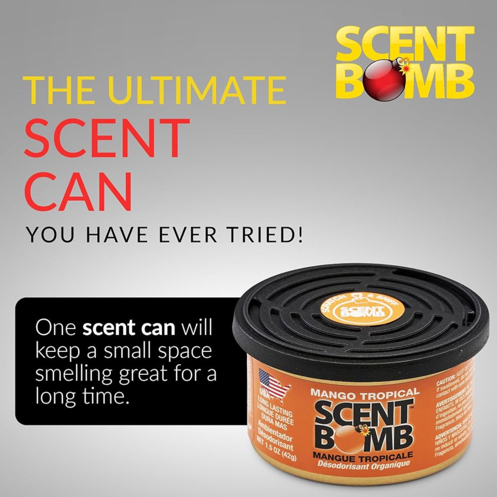 Scent Bomb Fiber Can 42 g - Mango Tropical