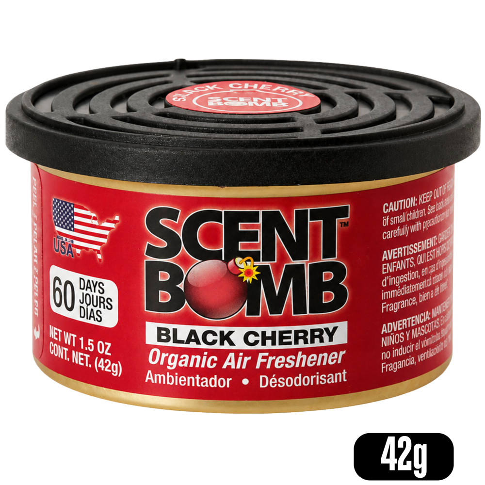 Scent Bomb Fiber Can 42 g - Black Cherry