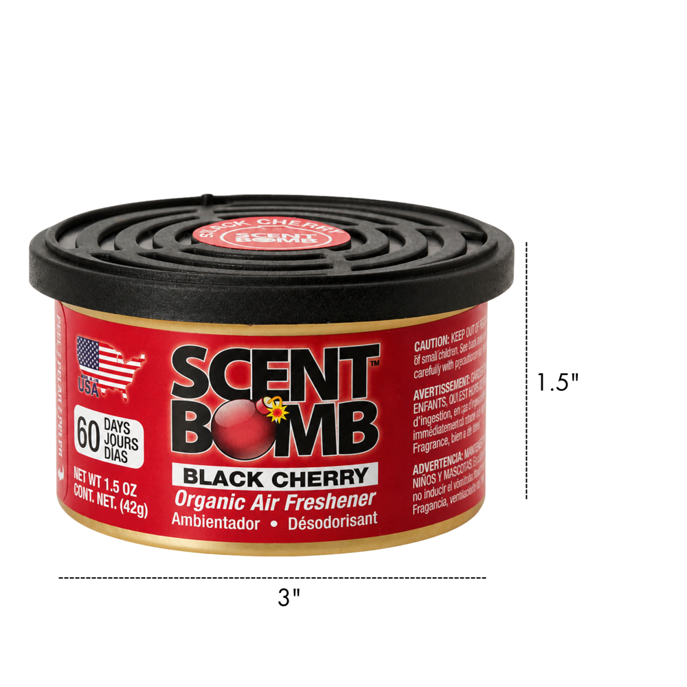 Scent Bomb Fiber Can 42 g - Black Cherry