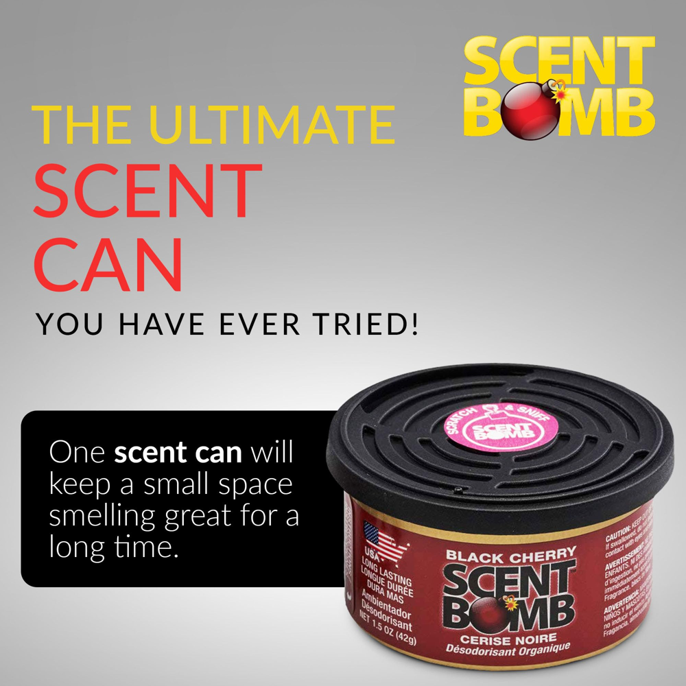Scent Bomb Fiber Can 42 g - Black Cherry